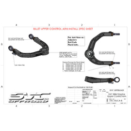 2017-2020 GEN 2 FORD RAPTOR BILLET UPPER CONTROL ARMS