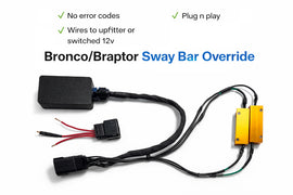 Bronco Sway-Bar Disconnect Override