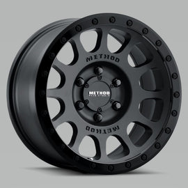 Method MR305 NV 17x8.5 0mm Offset Double Black Wheel