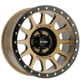 Method MR305 NV 17x8.5 0mm Offset Method Bronze/Black Street Loc Wheel